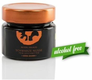 Nuci negre in saramura dulci-acrisoare bio 106g Retter 