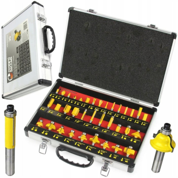 Set freza lemn 35 piese 8mm M22550R 