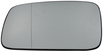 Sticla oglinda laterala Stanga asferice crom pentru VW TRANSPORTER T4 1990-2003 oe 701857521P 