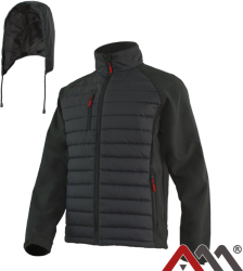 Geaca de lucru Hybridsoft neagra marimea XXL Artmas ART606002 
