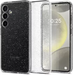 Huse pentru Samsung Galaxy S24 FE - Spigen Liquid Crystal Glitter - Crystal Quartz