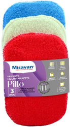 Pernute curatat multisuprafete Misavan Pillo 3 buc/set multicolor 