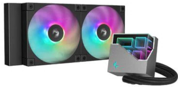 Racire cu apa DeepCool LT240 RGB adresabil design oglinda infinit LGA1851/AM5 racire cu apa 