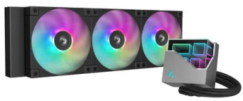 Cooler DeepCool LT360 RGB adresabil design oglinda infinit LGA1851/AM5 racire cu apa 