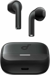 Casti wireless Semi-in-Ear Anker Soundcore K20i Autonomie 36 ore IPX5 Bluetooth 5.3 Negru 