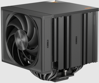 Cooler procesor PcCOOLER RZ820 BK iluminare ARGB 1x140mm 1x120mm Negru 