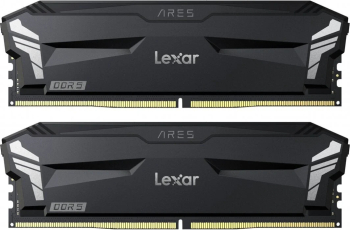 Memorie Lexar ARES Black 32GB DDR5 6000MHz CL32 Dual Channel Kit 