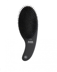 Perie profesionala de par cu peri de mistret si nailon Expert Care Curbat Black Olivia Garden 
