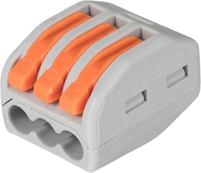 Set 10 conectori rapizi pentru cabluri electrice 3 pini PCT-213 