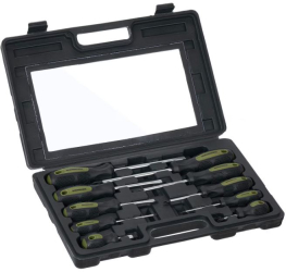 Set 10 surubelnite Heinner material chrome-vanadium 