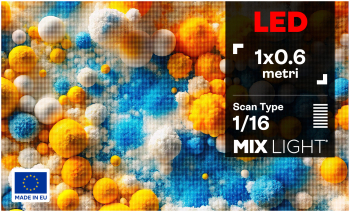 Ecran LED 1 x 0.5m Exterior P3 
