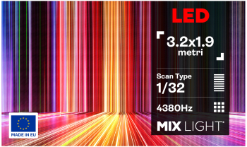 Ecran LED 3 x 2m Interior P2.5 
