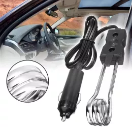 Fierbator Auto pentru calatorii cu alimentare la priza bricheta tensiune 12V putere 150W 