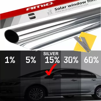 Folie Tip Oglinda Pentru Geamuri Silver 0.5X3M 15 