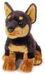 Jucarie din plus Dobermann 25 cm 