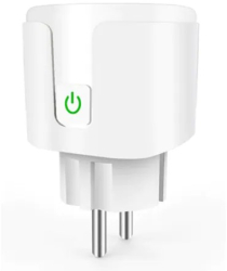 Priza Inteligenta Wi-Fi cu Monitorizare Consum programabil Compatibil cu app Tuya Smart Life Control vocal Alexa Amazon Google Home 