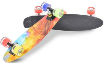 Skateboard 22 COMICS LED - Multicolor 