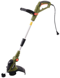 Trimmer de tuns gazon/iarba electric Heinner putere 550 W 10.000 RPM 30 cm diametru lucru 1.6 mm diametru fir ax telescopic cu r