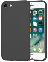 Husa Silicon pentru Apple iPhone 7 / 8 / SE 2 SE 2020 / SE 3 SE 2022 Marmalis SoftFlex Black 