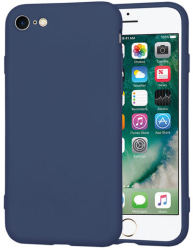 Husa Silicon pentru Apple iPhone 7 / 8 / SE 2 SE 2020 / SE 3 SE 2022 Marmalis SoftFlex Navy Blue 