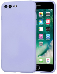 Husa Silicon pentru Apple iPhone 7 Plus / 8 Plus Marmalis SoftFlex Light Purple 
