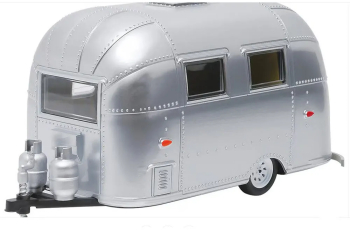 Macheta Rulota Airstream 16 Bambi scara 1 24 argintiu metalizat Greenlight