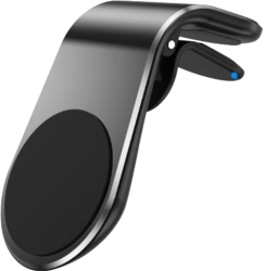 Suport auto Flippy cu magneti puternici neodim pentru telefon tableta gps cu prindere pe grila de ventilatie Negru