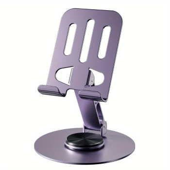 Suport de Birou pentru Telefon sau Tableta Flippy din Metal Pliabil 5.7 x 13.5 x 8.7 cm Universal Mov 