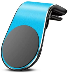 Suport de Telefon Flippy pentru Ventilatie din ABS si Magnet 3.8 x 3.7 x 6.2 cm Universala Albastru 