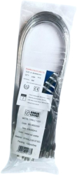 Colier de prindere din otel inox 4 6x500mm la set de 100 bucati 