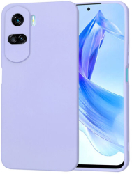 Husa Silicon pentru Honor 90 Lite Marmalis SoftFlex Light Purple 