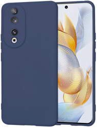Husa Silicon pentru Honor 90 Marmalis SoftFlex Navy Blue 