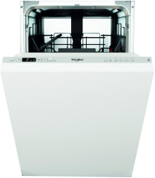 Masina de spalat vase incorporabila Whirlpool WSIC 3M27 Clasa E 6 programe 10 seturi Aquastop Alba 
