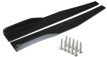 Set 2x ornamente auto extensii prag lateral universal 75cm 