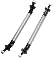 Set 2x tije sustinere prelungire bara argintiu 140mm 
