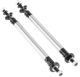 Set 2x tije sustinere prelungire bara argintiu 200mm 