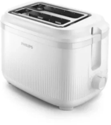 Prajitor de paine Philips seria 3000 HD2511/00 8 setari de rumenire Functie de incalzire Oprire automata Tava de firimituri Alb