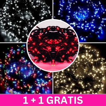 Instalatie pom liniara 100 LED 9m diverse culori 1+1 gratis 