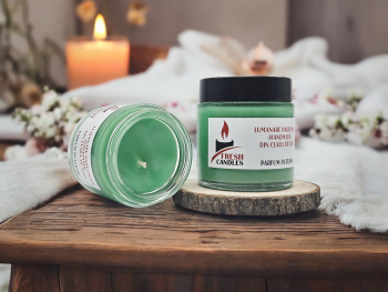 Lumanare Parfumata Mar si Scortisoara 120ml sticla Fresh Candles 