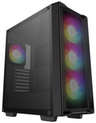 Carcasa Deepcool CC560 MESH V2 Black ventilatoare ARGB 