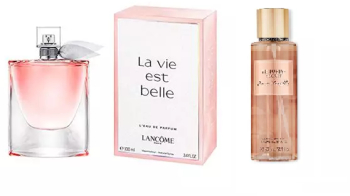 Apa De Parfum Lancome La vie Est Belle 100 ml + Spray De Corp Victorias Secret Bare Vanilla250 ml