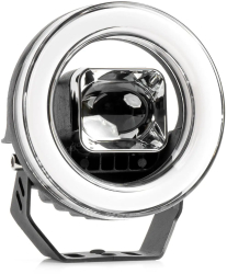 Proiector LED cu Angel Eye model AWL58 pozitie semnalizare faza lunga/scurta pentru Off-Road ATV SSV putere 45W 8000lm tensiune 9-3 