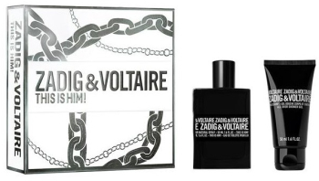 Zadig and Voltaire This is Him set cadou pentru barbati EDT 50 ml + 50 ml gel de dus