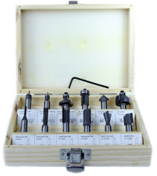 Set 12 freze lemn prindere 8mm M22549 