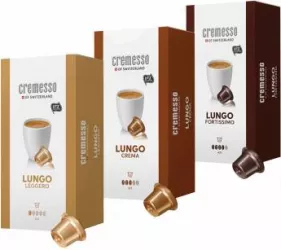 Set capsule cafea Cremesso - Lungo Coffee 3 x 16 capsule 270g 