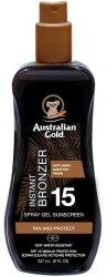 Spray autobronzant de corp cu protectie solara Australian Gold SUNSCREEN SPF15 237 ml 