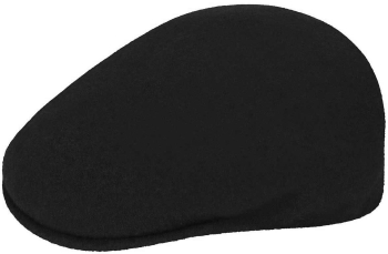 Basca Kangol Wool 504 Negru-Auriu 