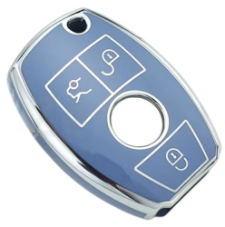 Husa pentru cheie 3 butoane Mercedes GLS GLA GLK GLC CLS CLA AMG W204 W205 W212 W463 W176 