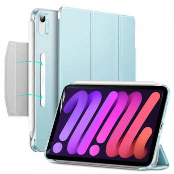 Husa pentru iPad mini 6 2021 / iPad mini 7 2024 - ESR Ascend Trifold - Bleu 