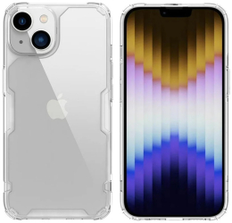 Husa pentru iPhone 14 Plus - Nillkin Nature TPU Case - Transparent 